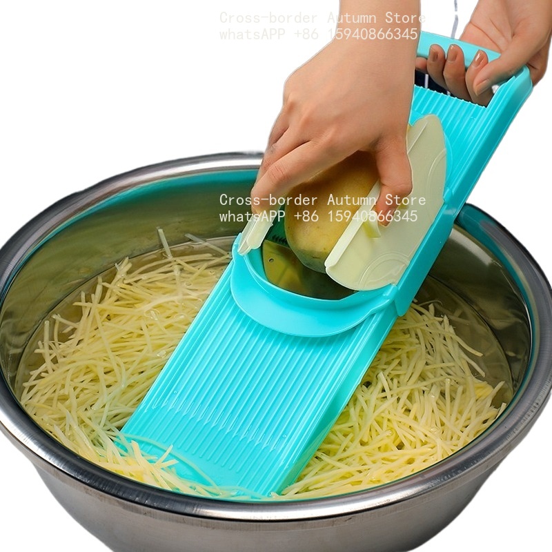 Korean Kitchen Gadgets - Râpe à légumes portable, trancheuse à