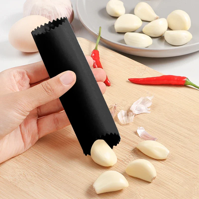 Kitchen Gadgets Youtube - 1 pièce Éplucheur d'ail en silicone