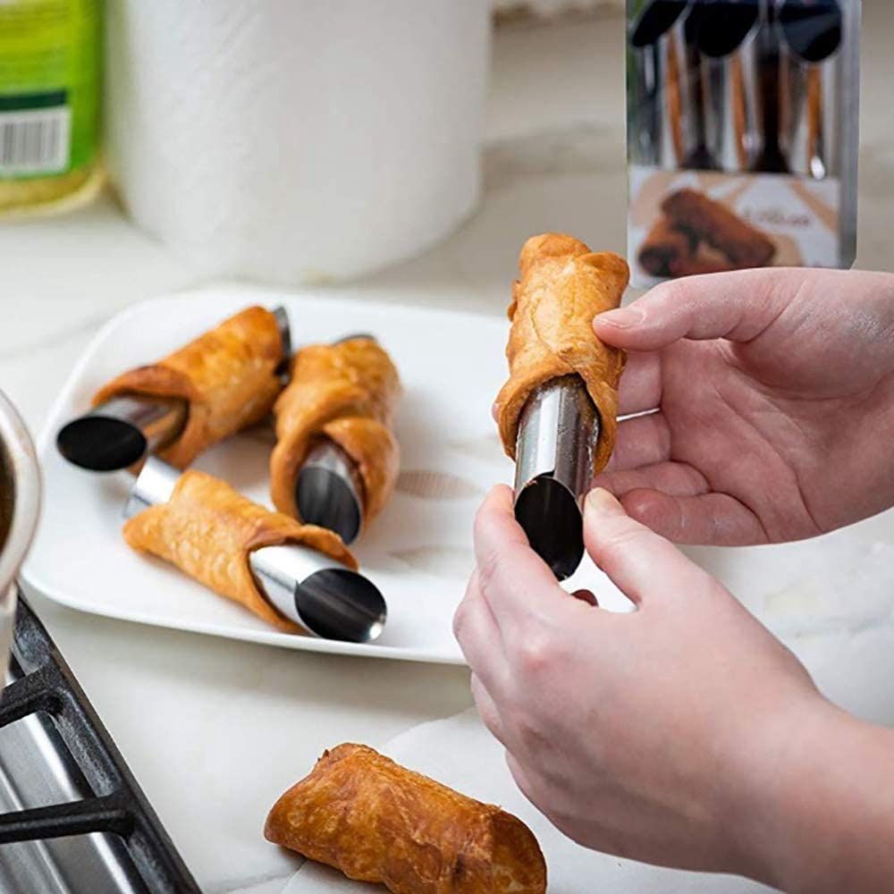 Kitchen Gadgets Youtube - Formes à cannoli danoises en métal,