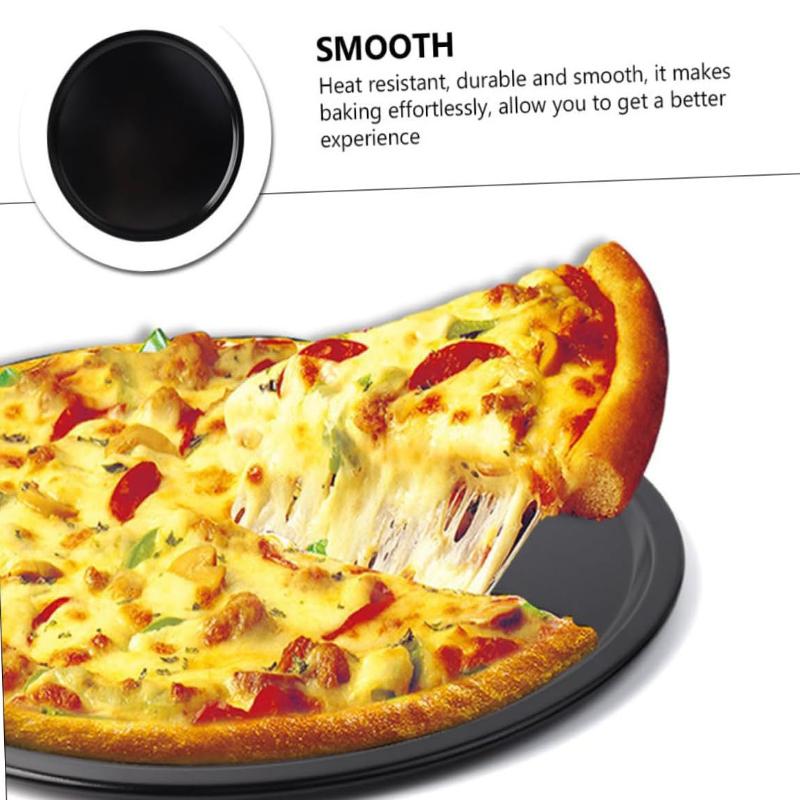 Pizza Stone Baking - Plateau à Pizza antiadhésif en acier