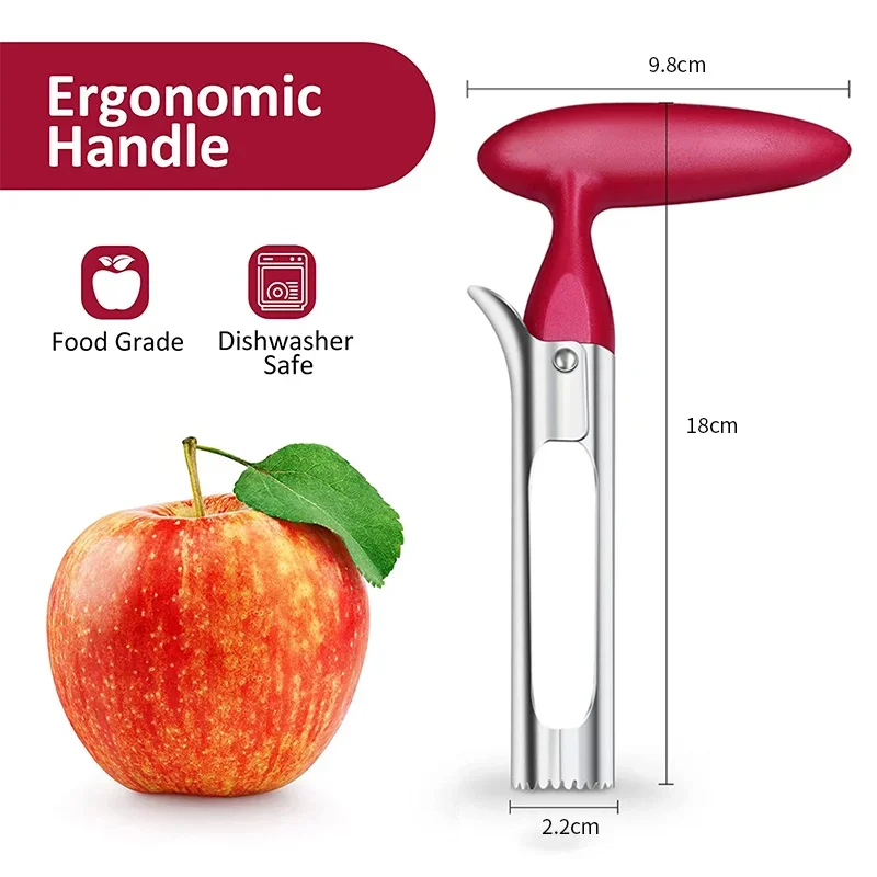 Apple Corer Slicer - Éplucheur de pommes premium en acier