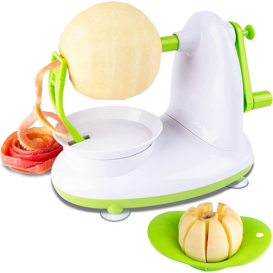 Apple Corer Slicer - Éplucheur, égreneur, trancheur, coupe-légumes et coupe-fruits