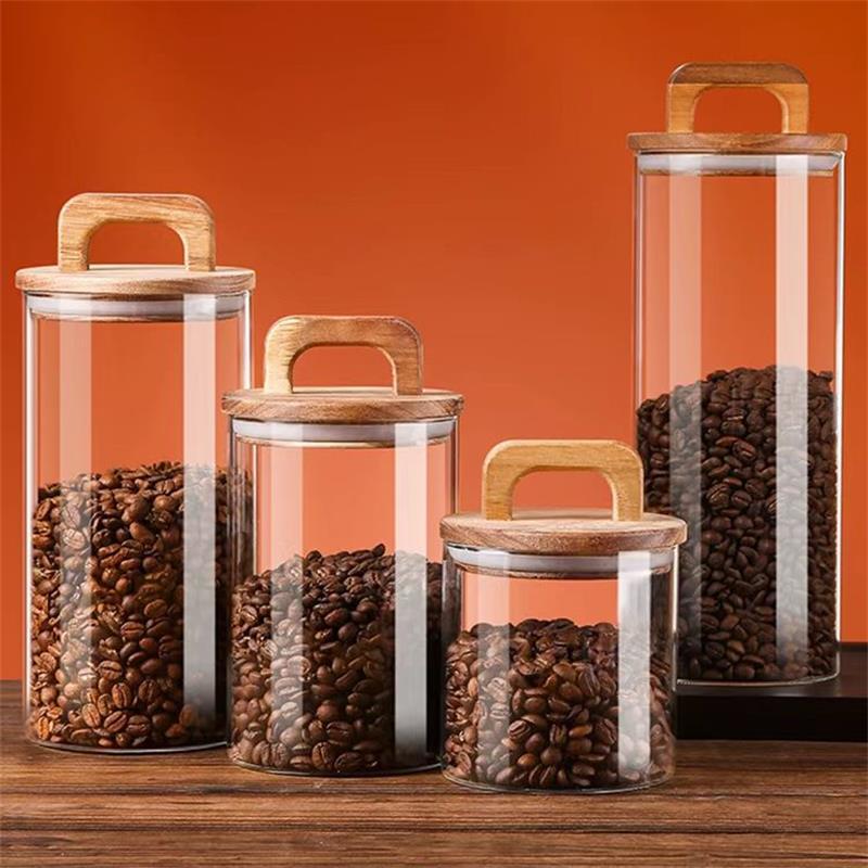 Korean Kitchen Gadgets - Pot en verre transparent avec couvercle