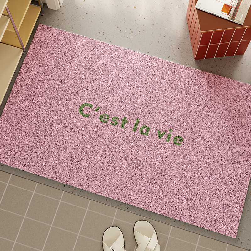 Korean Kitchen Gadgets - Paillasson français Simple en PVC, tapis
