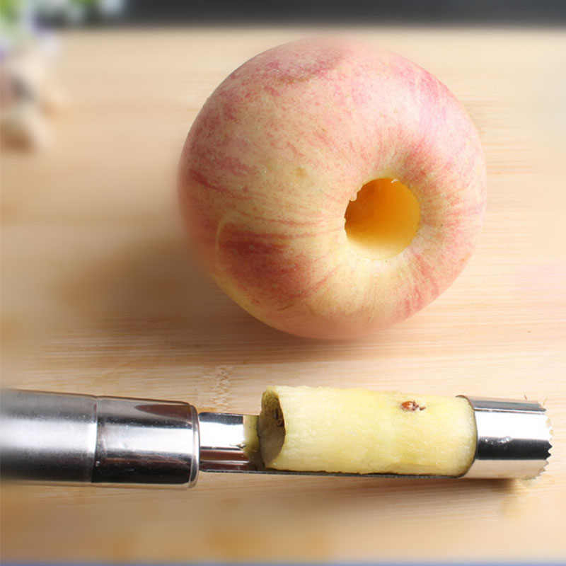 Apple Corer Slicer - Éplucheur de fruits en acier inoxydable