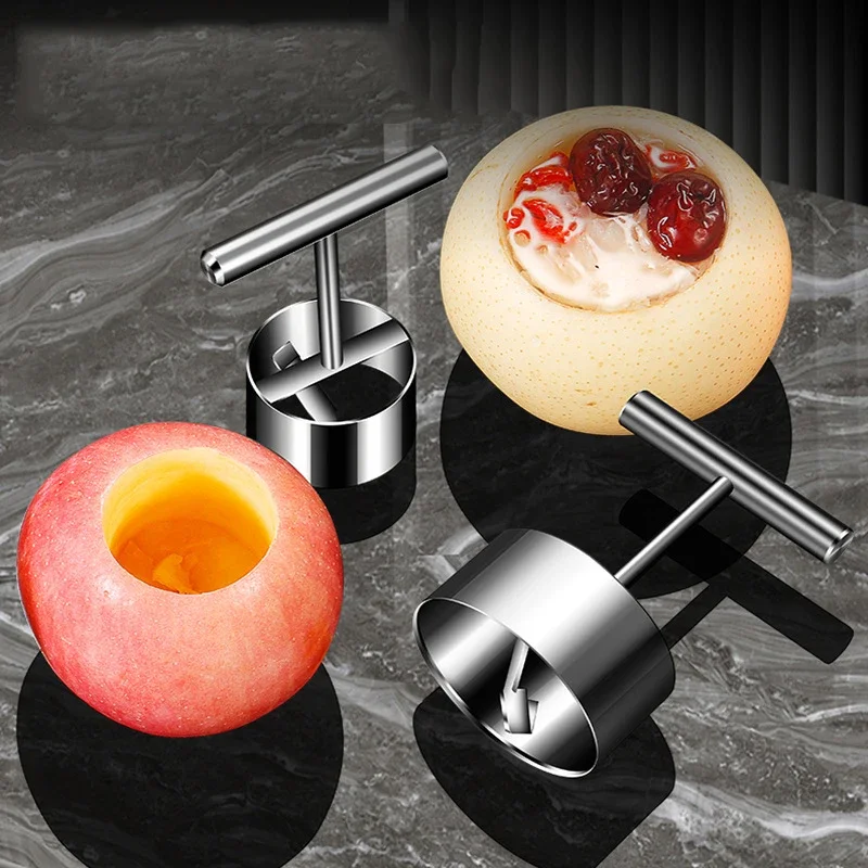 Pelle à noyau de fruits en aci - Apple Corer Slicer avis et prix
