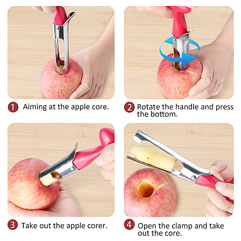 Éplucheur de pommes de qualité - Apple Corer Slicer avis et prix
