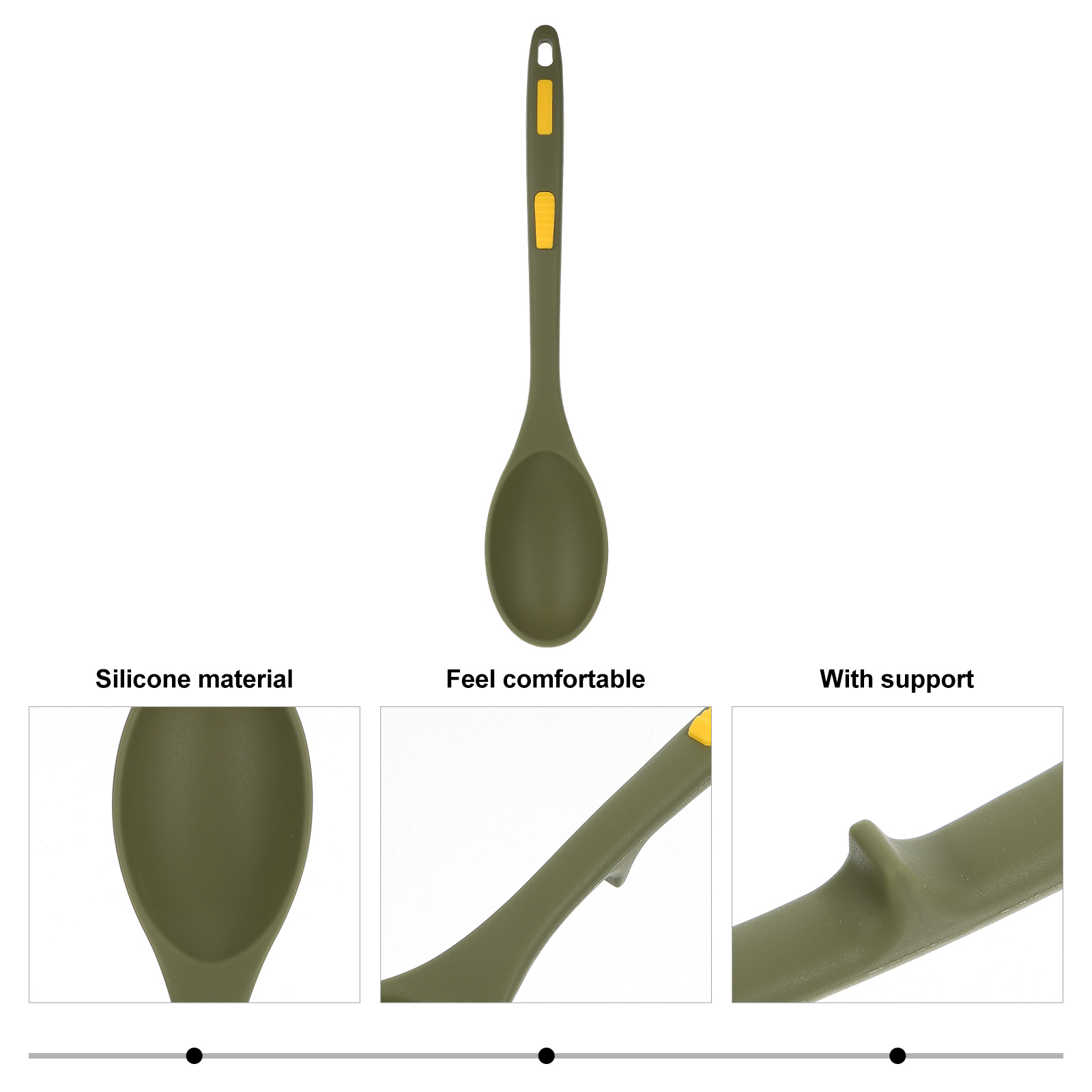Cuillère en Silicone résistant - Kitchen Gadgets List avis et prix