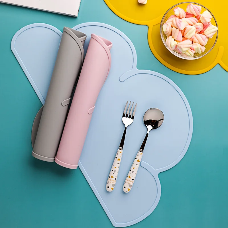 Joli tapis de table en silicon - Korean Kitchen Gadgets avis et prix