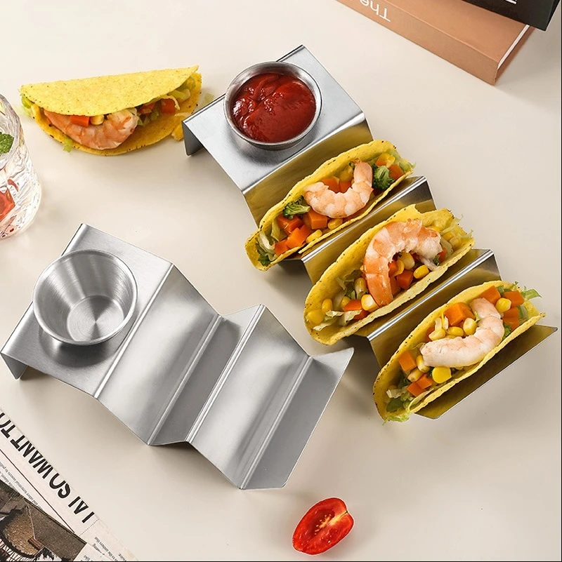 Porte-Taco en acier inoxydable - Kitchen Gadgets Of 2025 avis et prix