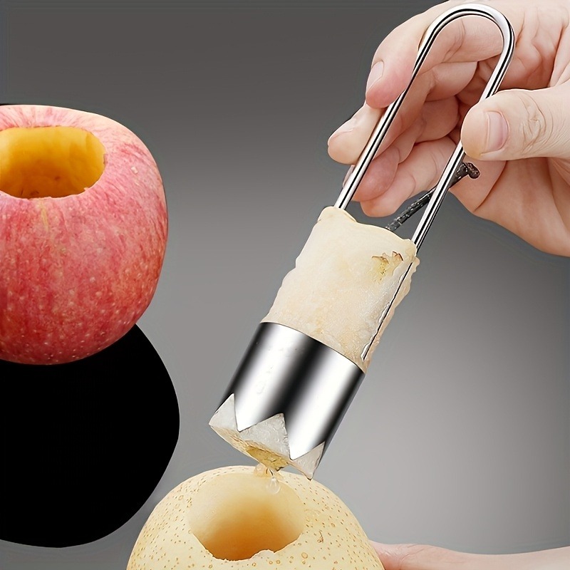 Lot de 3 dénoyauteurs en acier - Apple Corer Slicer avis et prix