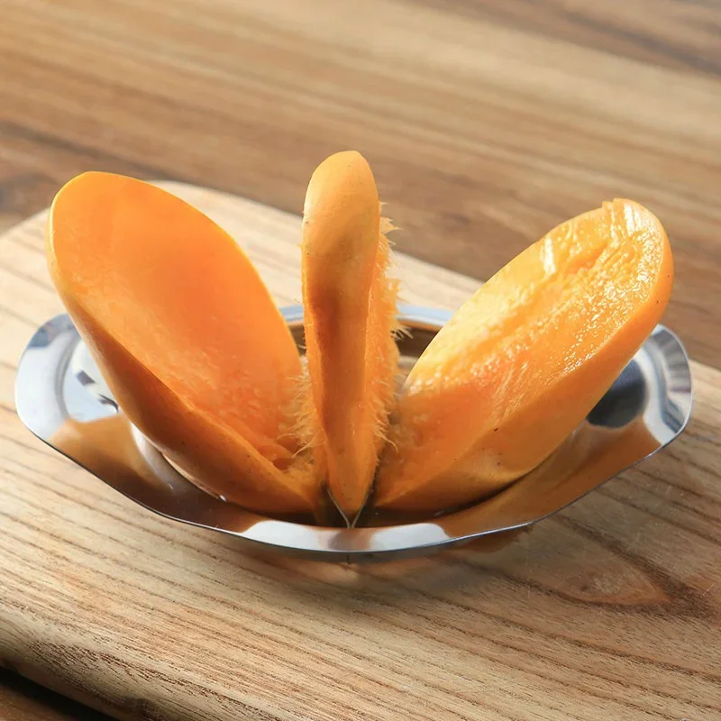 Coupe-mangue en acier inoxydab - Apple Corer Slicer avis et prix