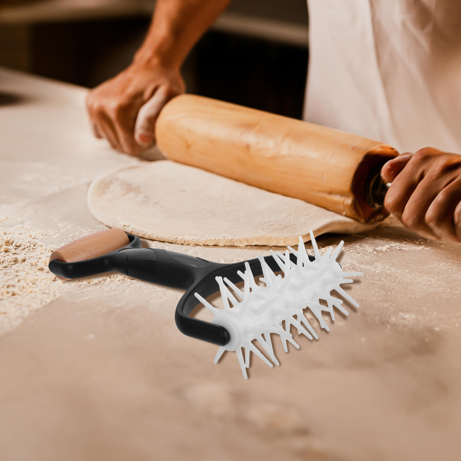 Rouleau à pâte multifonctionne - Pizza Stone Baking avis et prix