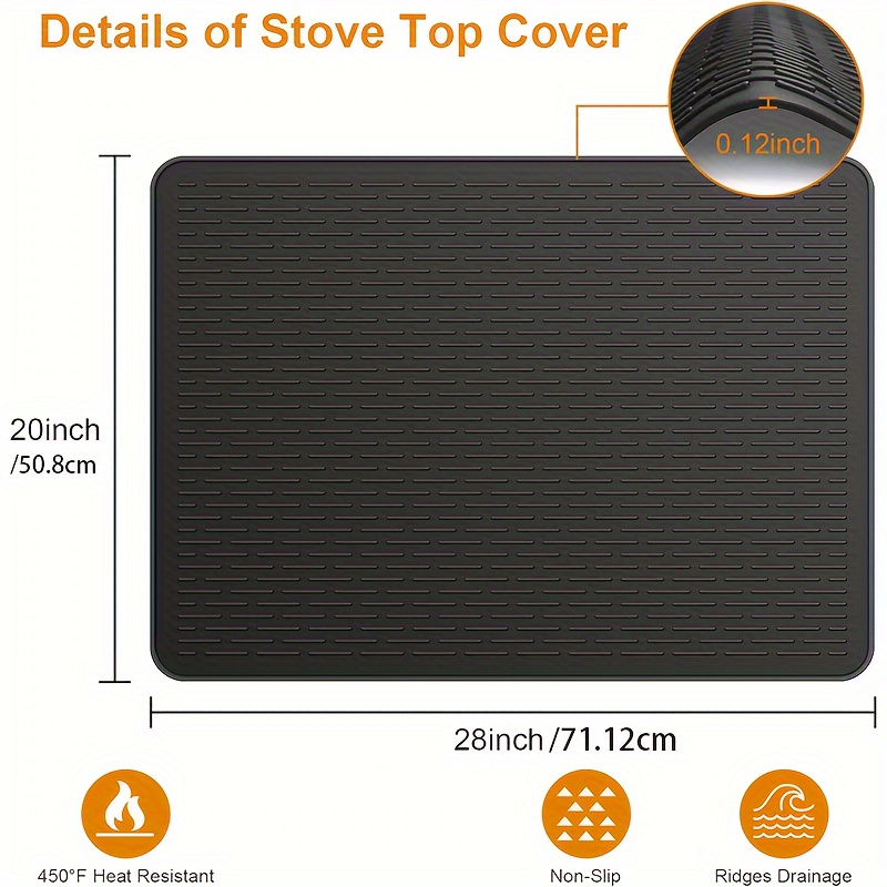 Couverture de cuisinière en si - Small Kitchen Gadgets Gifts avis et prix