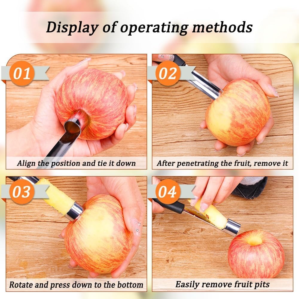 Corer de Cupcake de pomme, dis - Apple Corer Slicer avis et prix
