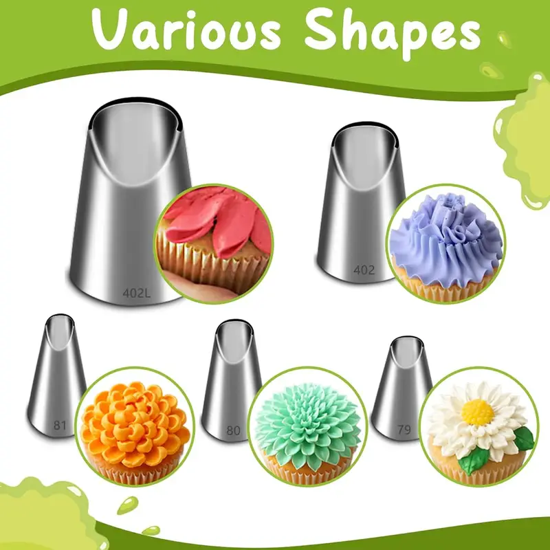 Ensemble de 5 embouts de pâtis - Kitchen Gadgets And Accessories avis et prix