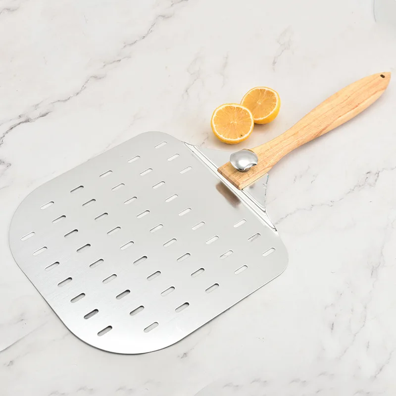 Pelle à pizza perforée avec po - Pizza Stone Baking avis et prix