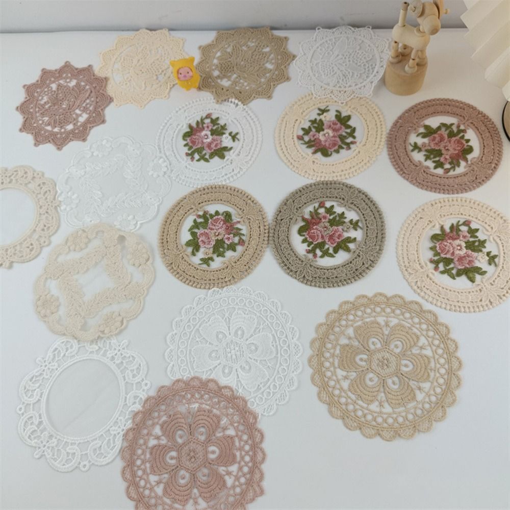 Serviette dentelle brodée dess - Korean Kitchen Gadgets avis et prix