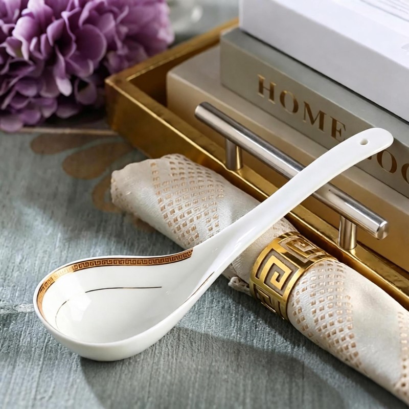 Louche à soupe en porcelaine d - Korean Kitchen Gadgets avis et prix
