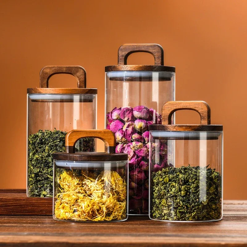 Pot en verre transparent avec  - Korean Kitchen Gadgets avis et prix