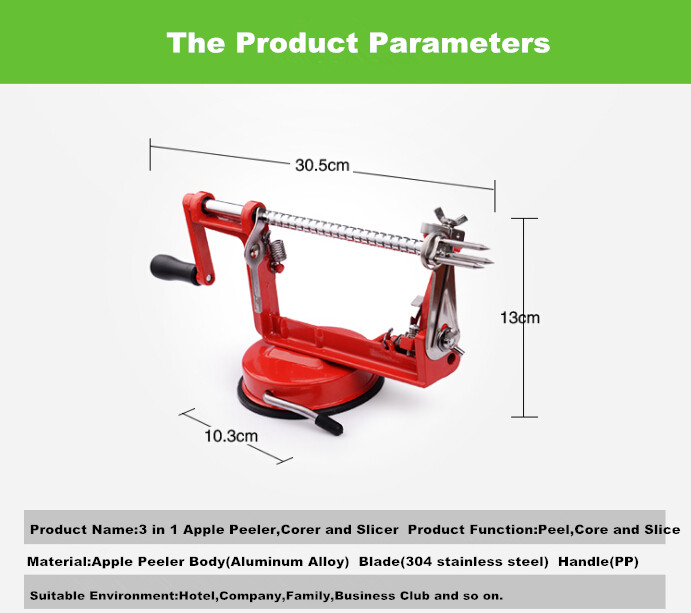 Éplucheur, dénoyauteur et tran - Apple Corer Slicer avis et prix
