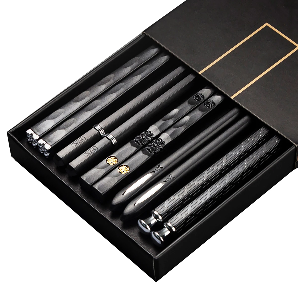 Baguettes japonaises en alliag - Korean Kitchen Gadgets avis et prix