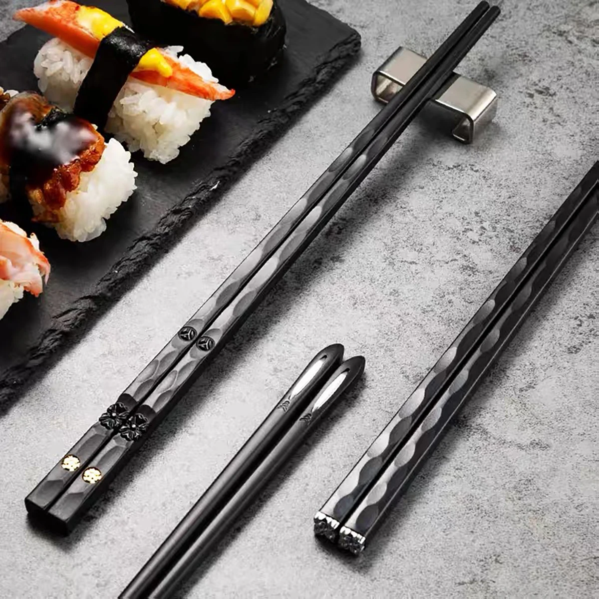 Baguettes japonaises en alliag - Korean Kitchen Gadgets avis et prix