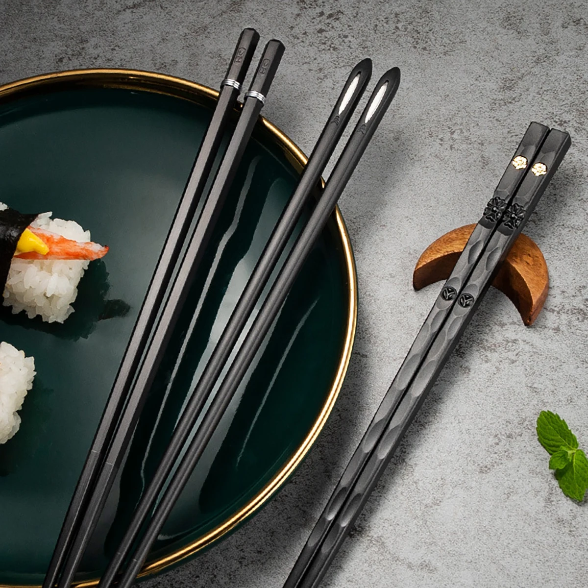 Baguettes japonaises en alliag - Korean Kitchen Gadgets avis et prix