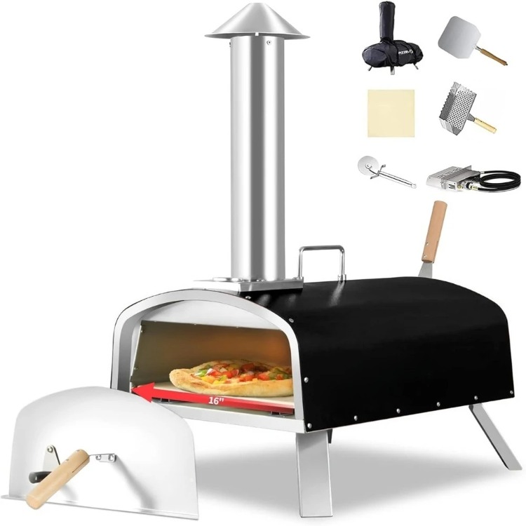 Four à pizza d'extérieur 16 po - Pizza Stone Baking avis et prix