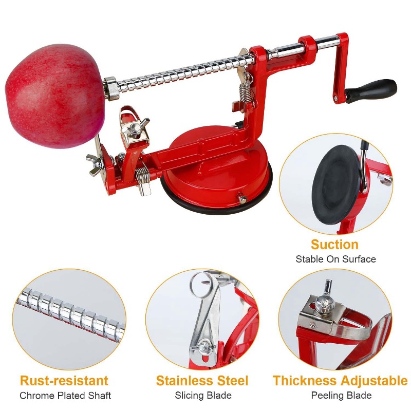 Éplucheur de pommes 3-en-1 à r - Apple Corer Slicer avis et prix