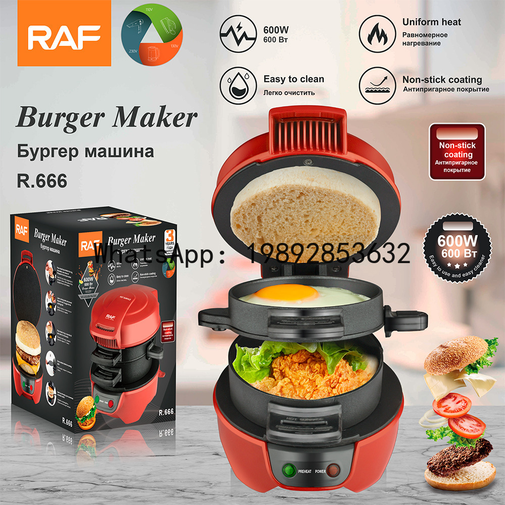 Machine à hamburgers/sandwichs - Breakfast Sandwich Maker avis et prix