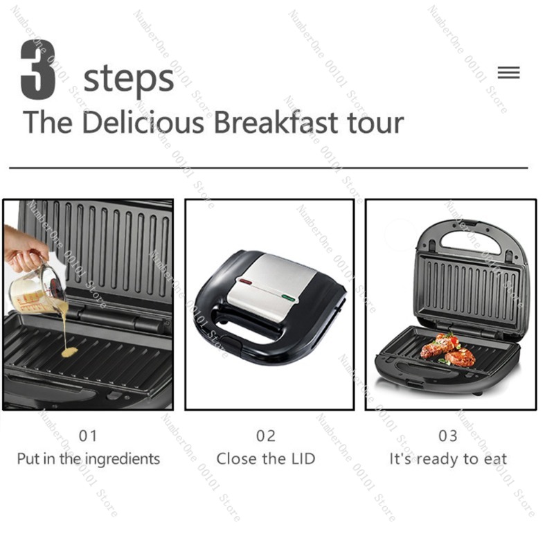 Machine à sandwichs, beignets, - Breakfast Sandwich Maker avis et prix