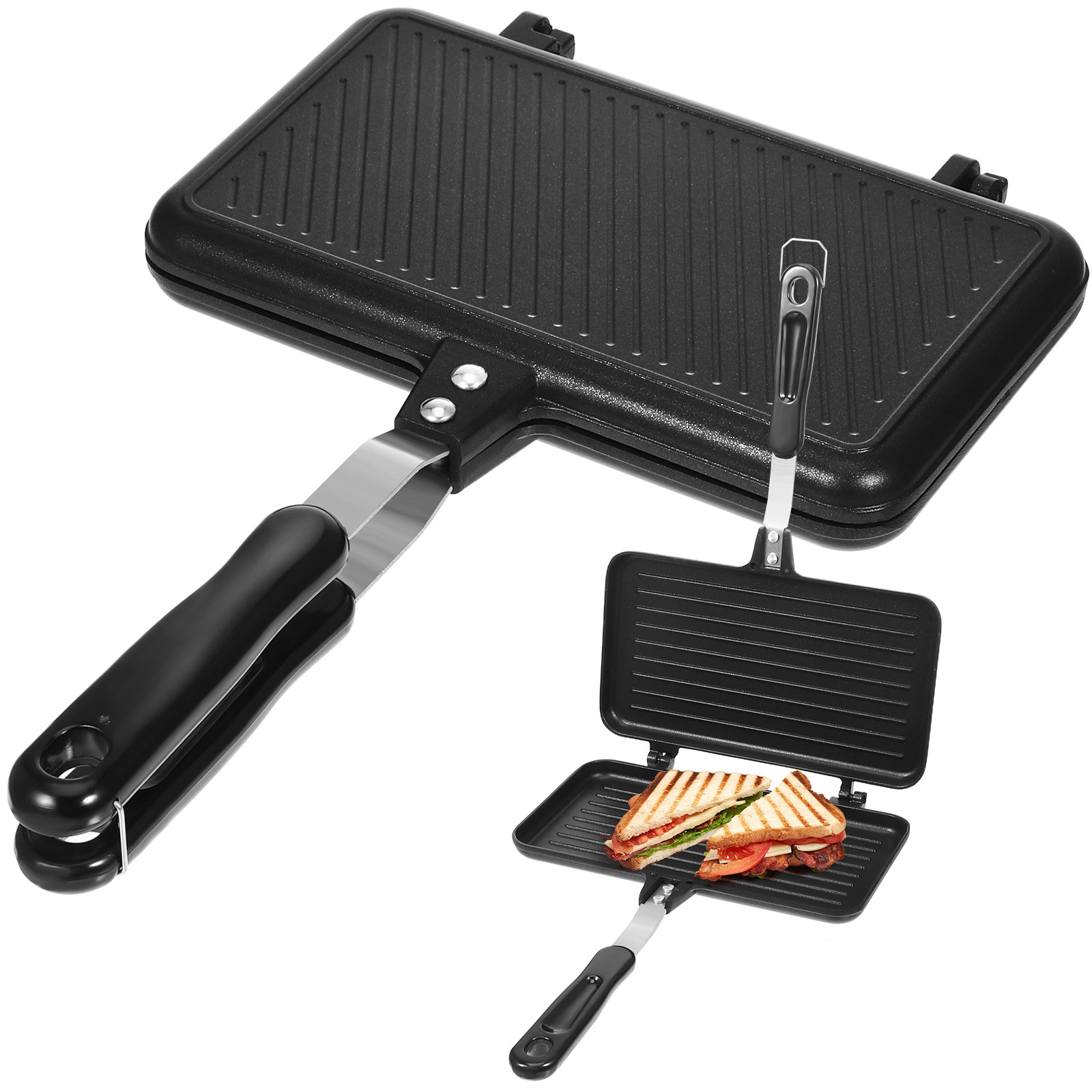 Poêle à sandwich double face a - Breakfast Sandwich Maker avis et prix