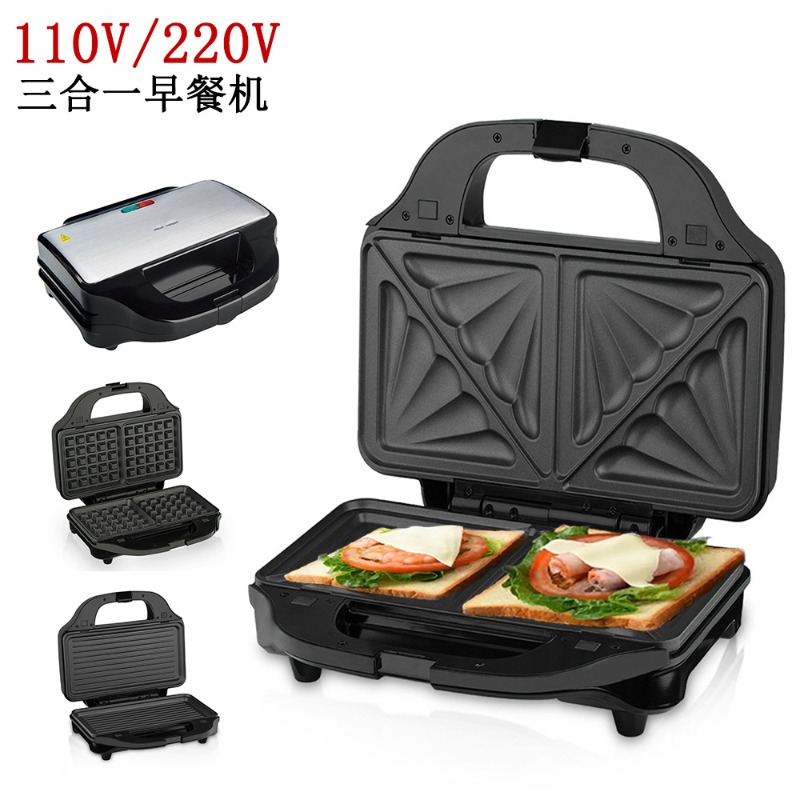 Machine à sandwichs 3-en-1 dét - Breakfast Sandwich Maker avis et prix